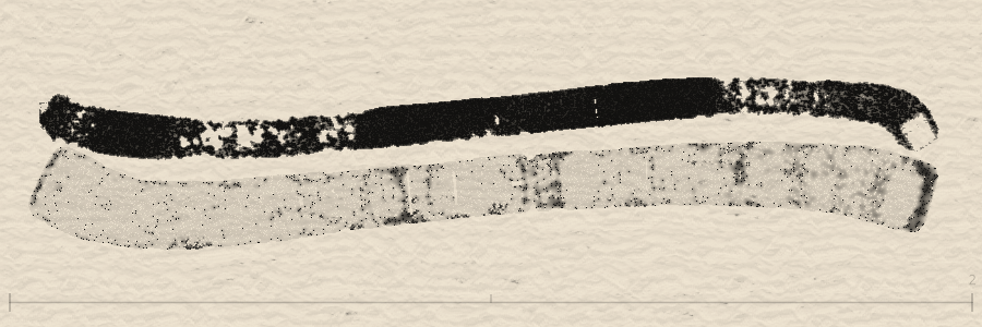 Two lines (horizontal) standard brush preview