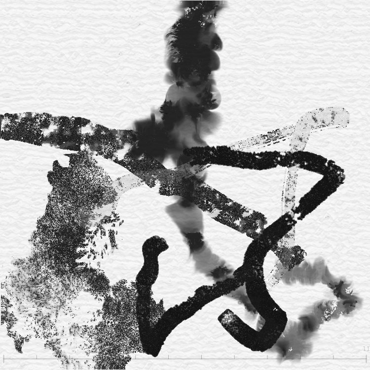 gen-pollock.js playback: 10 Pollock-style strokes