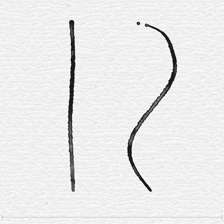 Marker — watercolor edge deposition